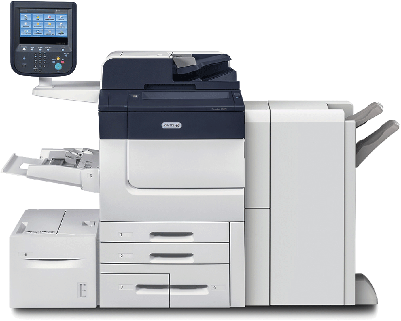 Modern office copier - Xerox PrimeLink multifunction printer available for sale, lease, or rental in Columbus Ohio